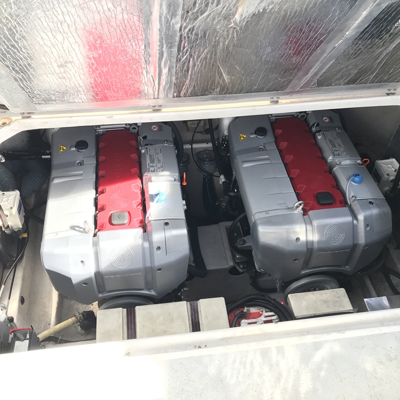 Volvo D3 repowered with Steyr diesels in a mustang 3200