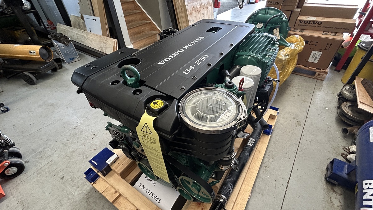 Volvo AD41A repowered with Volvo D4