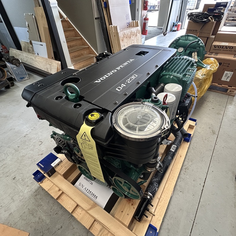 Volvo AD41A repowered with Volvo D4