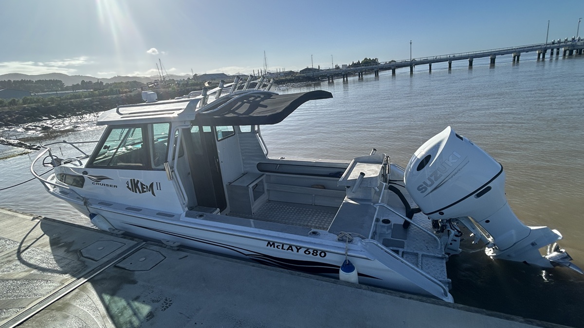 Mclay 680 suzuki sea trial