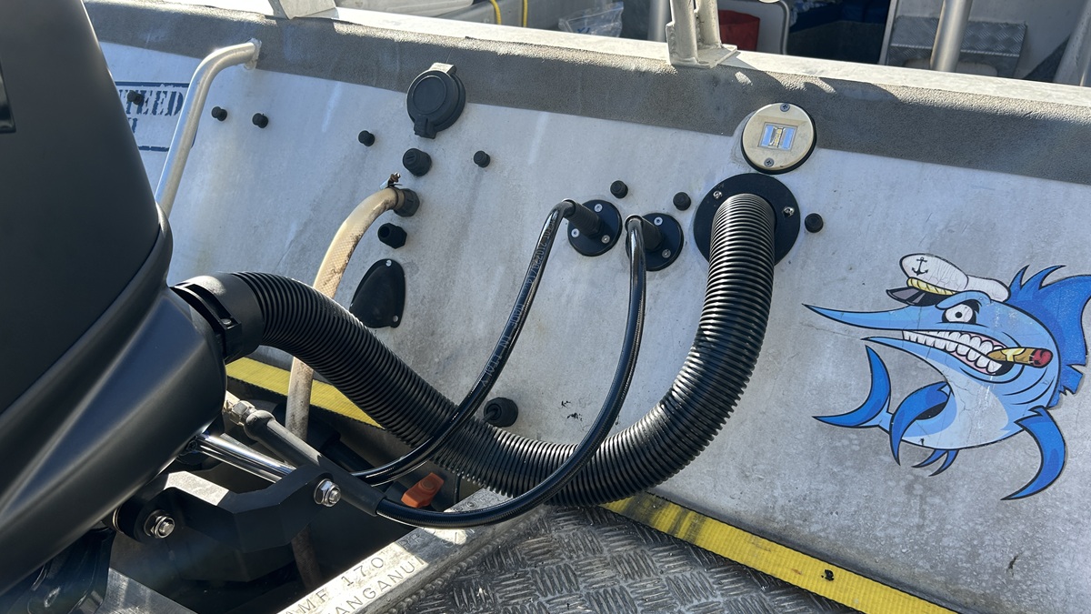 Suzuki AMF repower rigging