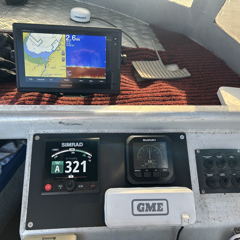 Suzuki AMF repower dash