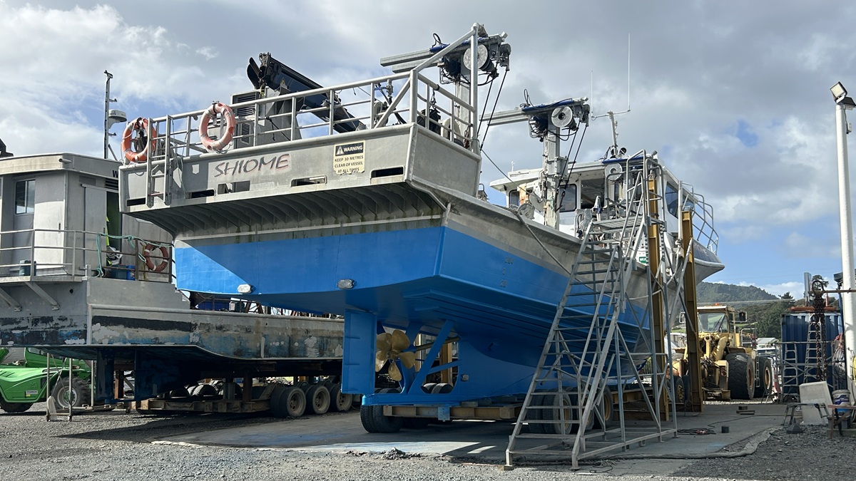 Kopu Marine Precinct commercial vessels