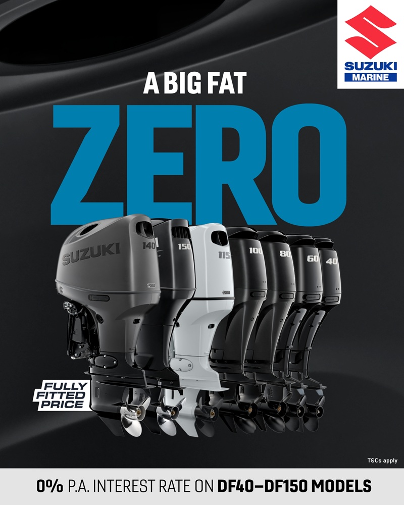 Zero % interest on all suzuki outboards 40 - 150 Zero % interest on all suzuki outboards 40 - 150