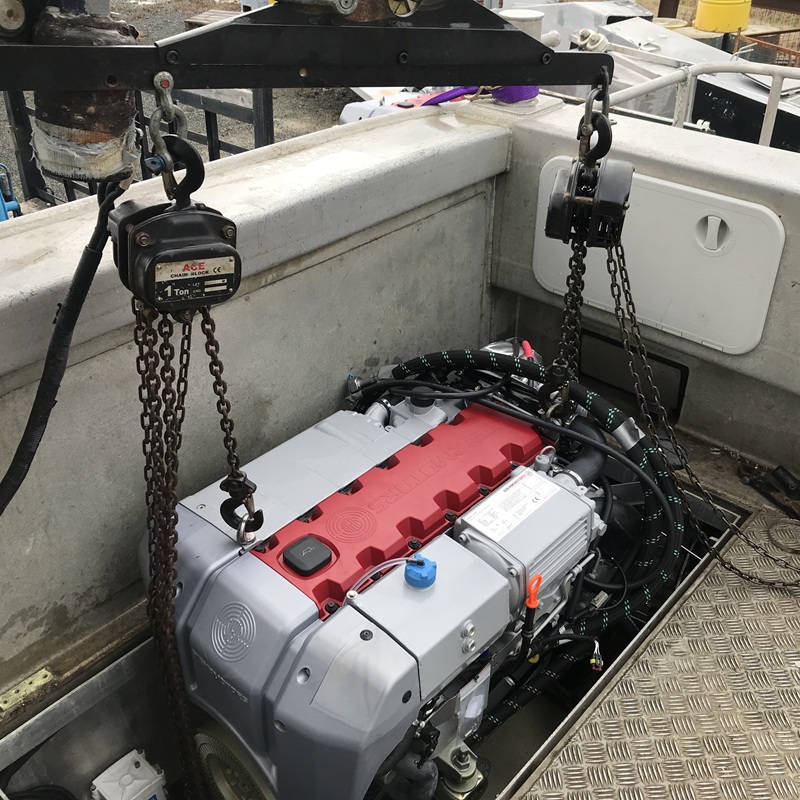 Steyr SE286E40 repower in a Bladerunner Cat mobile Steyr SE286E40 repower in a Bladerunner Cat