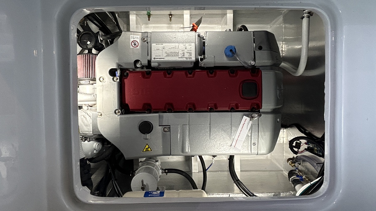 SE286E40 Steyr engine Installed in the Leech 38