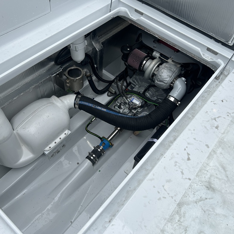 Steyr SE286E40 engine Installed in the Leech 38