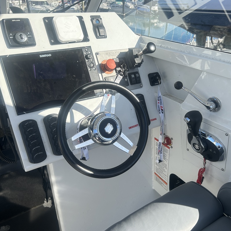 Sealegs Innovision 8.5m Repower dash layout
