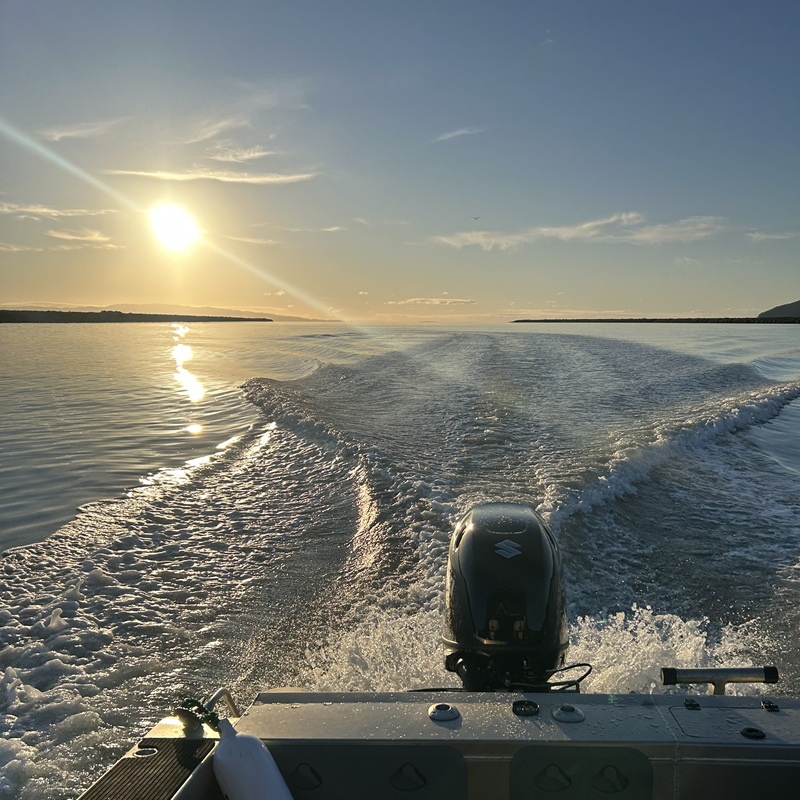 Profile 600H sea trial with new Suzuki DF140BTX