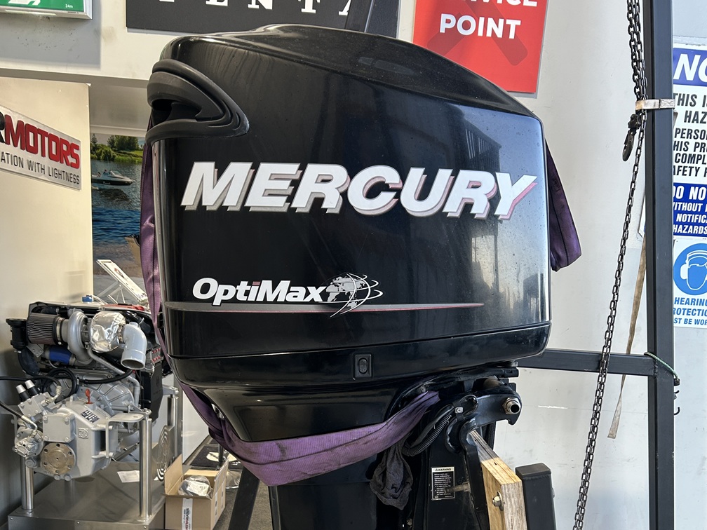 Suzuki DF140BTX repower from Mercury Optimax
