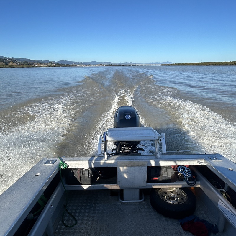 AMF with Suzuki 140hp on sea trial mobile AMF with Suzuki 140hp on sea trial