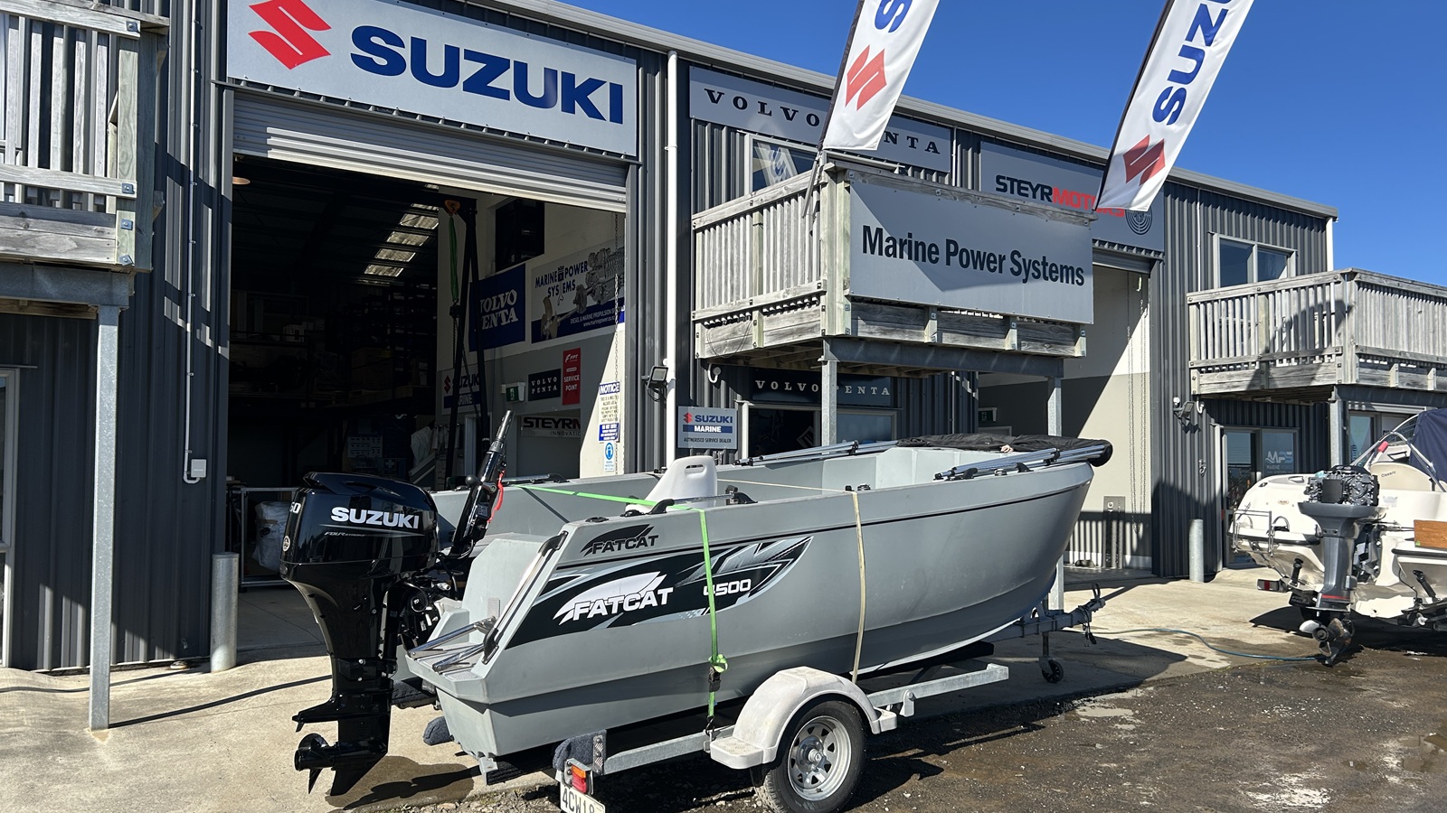Fatcat repower with Suzuki DF60ATHL Fatcat repower with Suzuki DF60ATHL
