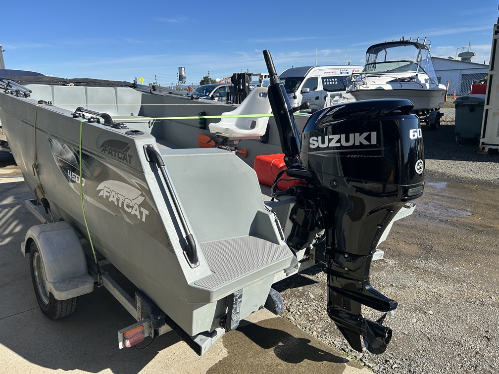 Fatcat 4500 with new Suzuki 60hp Fatcat 4500 with new Suzuki 60hp