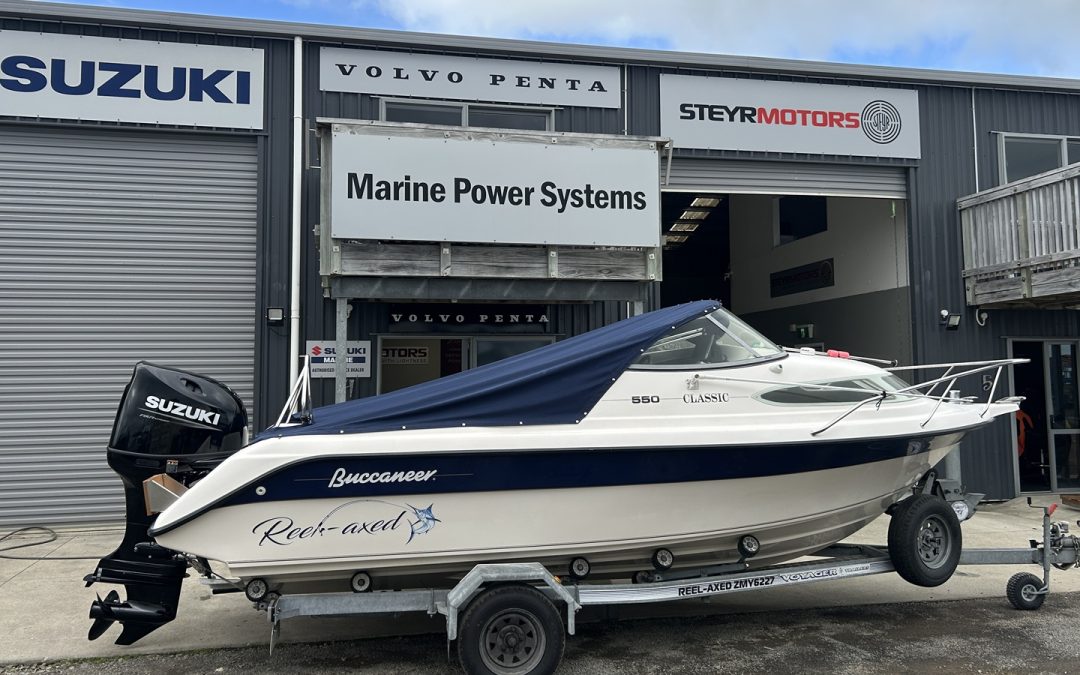 Buccaneer 550 Classic Suzuki DF140BTX Repower