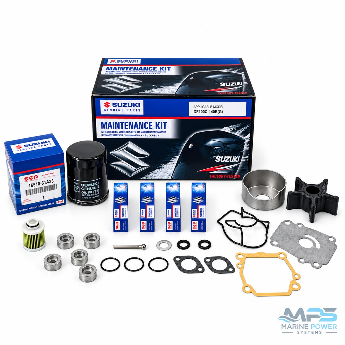 Suzuki Genuine Maintenance Kit 99100-99L01 – DF100C / DF115B / DF140B