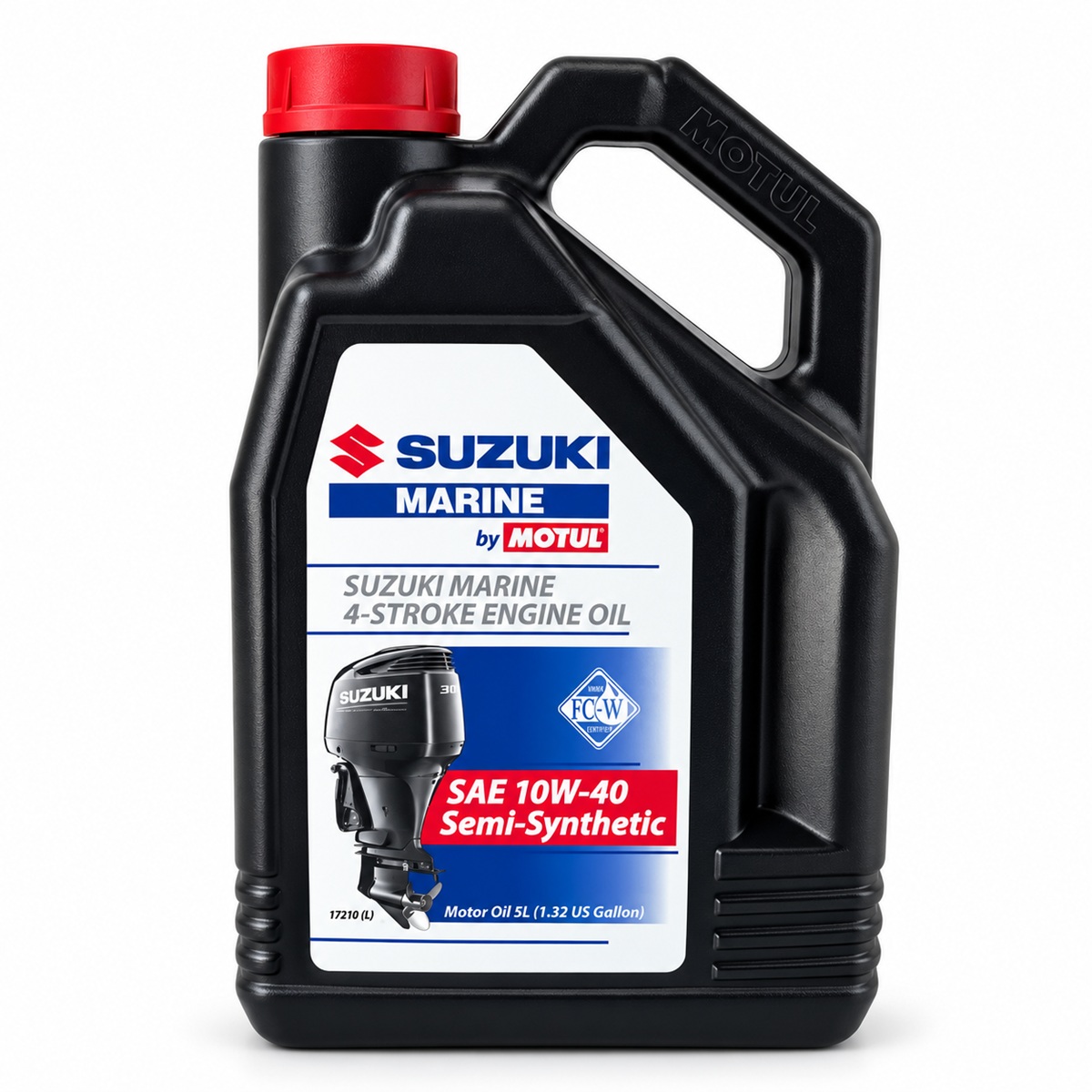 Suzuki Marine 4-Stroke Engine Oil 10W-40 Semi-Synthetic – 5L